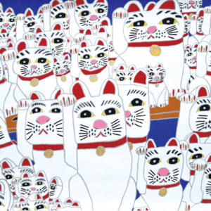 「豪徳寺の招き猫」50X66