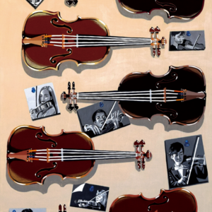 「バイオリン」117X80